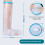 Waterproof Foot Protector Sleeve Plastic-Lengthening adult sh 7