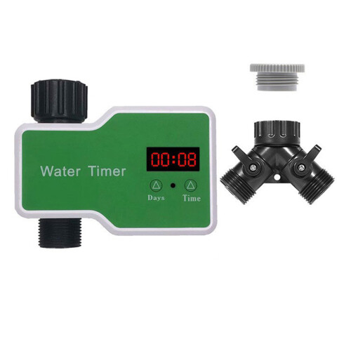Automatische plastic irrigatietimer groen