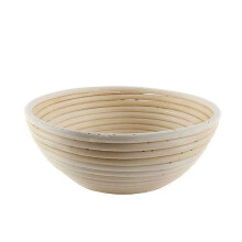 Brotkorb aus natürlichem Rattan, 16–30 cm