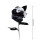 Black Artificial Eyeball Roses for Halloween Decor 1