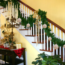 Yellow Glass Christmas Ball Ornament8/10/12cm