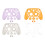 Controller Magnetic Shell Case for G7-transparent oranges 2