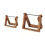 Rotating Wood Yarn Holder Thread Spool Stand for Knitting-S 2