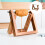 Rotating Wood Yarn Holder Thread Spool Stand for Knitting-S 3