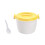 Quick Cook Microwave Meal Prep Container 2600ML Oven-Yellow 1