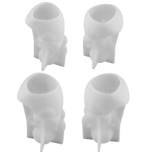 Pack of 4 Angelic Heart Star Silicone Mould Creative Gift Craft