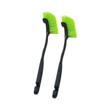 2Pcs Car Tire Wheel Cleaning Brush Detailing Brushes Wash-Green