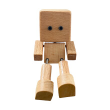 Shaking Feet Wooden Doll,Shaking Wooden Man-square down payment