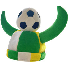 Football & Bull Head Hat - Polyester, One Size