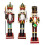 3 Wooden Nutcracker Soldier Ornaments 30cm 1