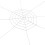 Halloween Spider Web Decoration, Black, 59in Round 1