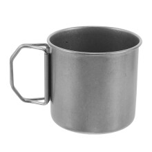 Tasse Extérieure Pliable Avec Confort Argenté