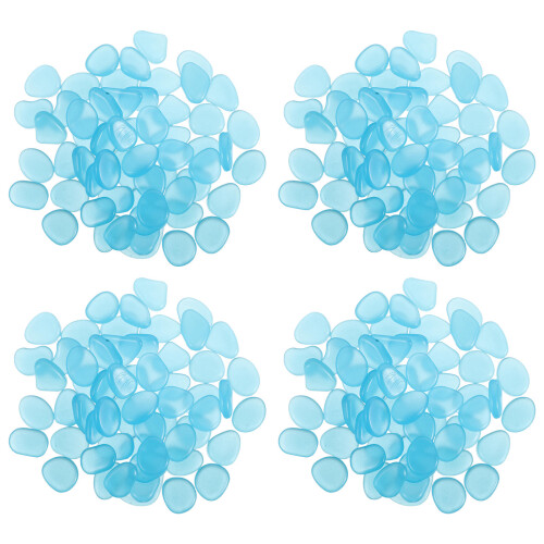 400Pièces Bleu Pour Décor Plantes En Résine Durable