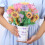 Pop-Up Flower Bouquet Greeting Card, Multicolour, 21x28cm 8