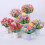 Pop-Up Flower Bouquet Greeting Card, Multicolour, 21x28cm 3