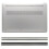 2Pcs Bottom Case Black Rubber Feet Foot Strips for 15SFR-Grey 6