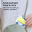 USB Rechargeable Neck Fan – 3-Speed, Quiet, Portable 6