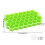 Bac à glaçons en silicone avec couvercle, forme alvéolée, 37 cubes 8