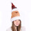 Reindeer Hat with Ear Flaps Multicolor Cloth 6