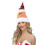 Reindeer Hat with Ear Flaps Multicolor Cloth 7