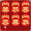 Rabbit Year Red Envelopes6-Pack17x9cm13x11cm18x9cm 2