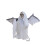 Flying Ghost Halloween Decoration – Electric, Light-Up & 1