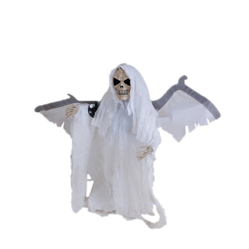 Flying Ghost Halloween Decoration – Electric, Light-Up &