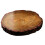 Posavasos circular de madera natural de 9 cm, resistente al calor. 5