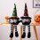 Glowing Black Cat Halloween Ornament with Witch Hat 5