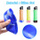 Custodia in silicone per borraccia – 8x5 cm e 9x9x5 cm 7