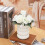 Ceramic Circle Vase11.2x15.5cm 5