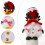 Christmas Gnome Decor with Heavy Base, 25cm & 19cm 3