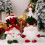 Christmas Gnome Decor with Heavy Base, 25cm & 19cm 7