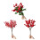 Artificial Red Berry Stems28cm & 38cm7-Pack 8