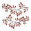 Metal Tree Branch Wall Art Set – 2 Pieces, 30x16cm 1