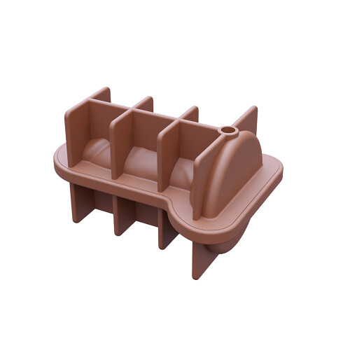 Funny Shape Silicone Ice Cube Tray – 10.2x7.3x5.8cm