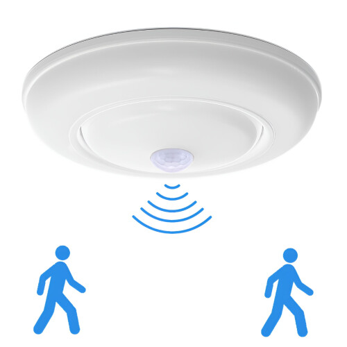 Applique murale LED HIBIBUD à piles, blanc 6000K