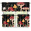 Red Mushroom Snail Kitchen Curtain Set – 3-Piece Thermal 1