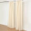 Beige Polyester Sheer Backdrop Curtains 2 Panels 8 ft 1