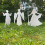 Witch Metal Garden Stake Set for Halloween 8