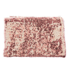 Pink Sequin Tablecloth 160 x 100 cm