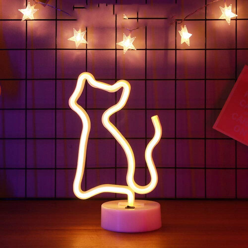 LED Neon Sign Wall Decor – USB or Battery Powered