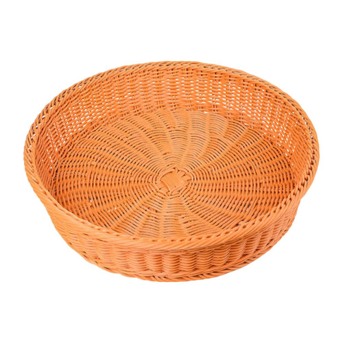 Wicker Round Fruit Basket 35 x 7.5 cm