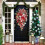 Red and White Candy Cane Wreath 30cm 4