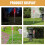 Solar Driveway Marker Light - Red, Weatherproof, 77cm 5