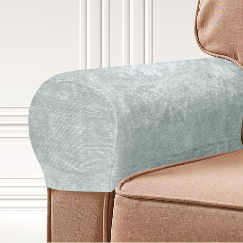 Chenille Armrest Covers for Chairs and Sofas – 2 Pack 2