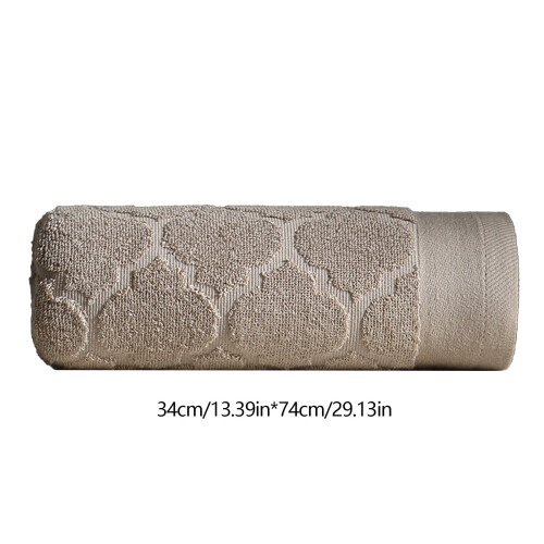 Ensemble de 4 serviettes de bain en coton épais, doux et absorbants 2