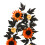 180cm Artificial Maple Leaf Garland with Sunflowers & 8