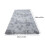 Scandinavian Runner Rug 63x24in Grey Soft Suede Polyester 2