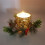 Christmas Candle Cup and Wreath Set 2